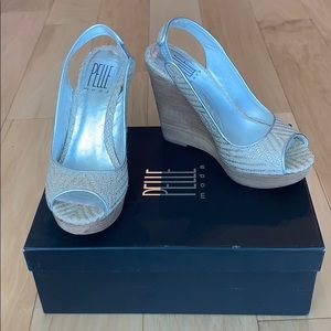 Pelle Moda wedge platform sandal